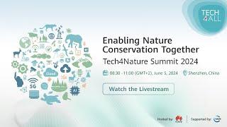 Live: Tech4Nature Summit 2024 — Join Us!