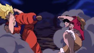 LUFFY GEAR 5 VS GOKU | FAN ANIMATION ONE PIECE VS DBZ