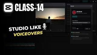 How to Do Studio Like Voiceovers in CapCut PC | CapCut Voiceover Tutorial | Capcut Tutorials Ep. 14