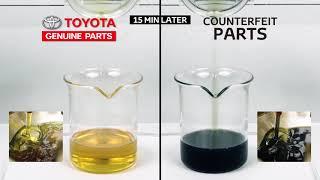 Toyota Genuine Parts | Oil Filter Comparison