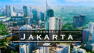 Jakarta, Indonesia  - by drone [4K]