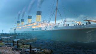 Titanic is leaving port