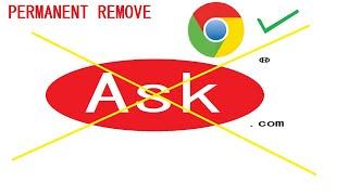 HOW TO REMOVE ASK.COM TOOLBAR AND SEARCH ENGINE OR EXTENTION FROM YOUR BROWSER-TUTORIAL