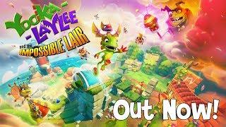 Yooka-Laylee and the Impossible Lair - Launch Trailer (Nintendo Switch, PS4, Xbox One, Steam & GOG)