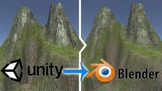 Export from unity to Blender (fbx Exporter)