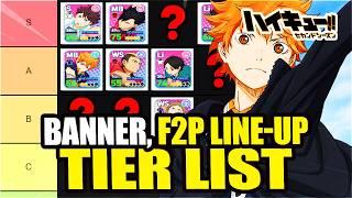 START NOW - FUTURE BANNER *TIER LIST* BEST F2P LINEUP! - HAIKYU!! TOUCH THE DREAM SEA