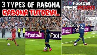 How to Do Rabona Skill In Pes 2020 Mobile | 3 Types of Rabona You're missing to Use in Pes 20 |