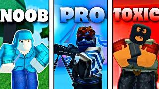 NOOB vs PRO vs TOXIC KID *EPIC* | Roblox Arsenal