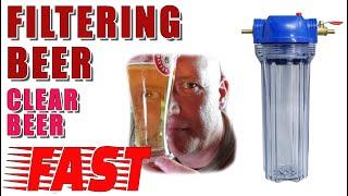 Filtering Beer -  Clear Beer FAST - 10 inch Filter - 1 Micron