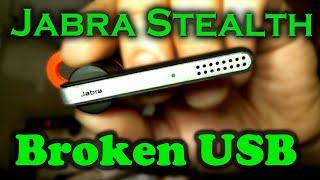 Jabra Stealth - Broken USB Charging Connector Repair
