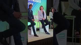 #HPE's Fidelma Russo on what the HPE #Greenlake platform is.