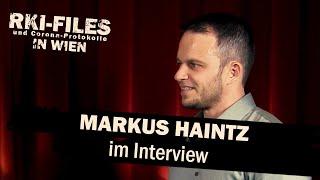 Markus Haintz im Backstage Interview bei "RKI - Files in Wien"