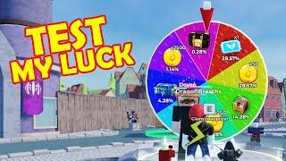 tds update Spinny Wheel Test my Luck - Tower Defense Simlator Roblox