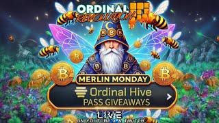 The Ordinal Hour - Hive Pass Give Away - Merlin Monday