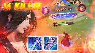 CLASHLANE UKYO TACHIBANA MOST OP HERO, CARRYING JUNGLER! - BEST BUILD & ARCANA - HONOR OF KINGS