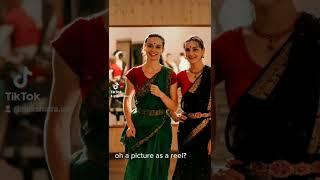 JUST FOR FUN | BHARATANATYAM IN UKRAINE #bharatanatyam #shorts #ukraine