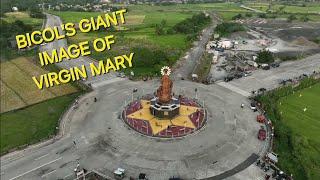 Cinematic Tallest Statue in Albay | Nuestra Señora de Salvacion