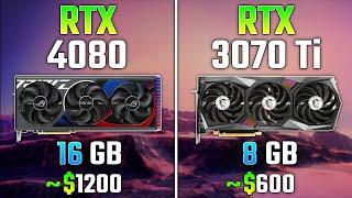 RTX 4080 vs RTX 3070 Ti | Test in 7 Games