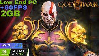 God of War 3 RPCS3 3 Best Settings For Low End PC 2GB Graphics Card Unlock FPS BATTLE GAMES 960