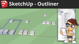 SketchUp: Outliner