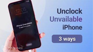 How to Unlock Unavailable iPhone 12 without Computer or iTunes