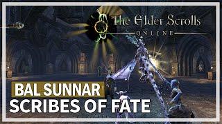 The Elder Scrolls Online | Veteran Bal Sunnar Dungeon First Run & Lore | Scribes of Fate