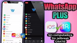 WhatsApp plus en iPhone cómo instalar tutorial ️🩶100% funcional 2025