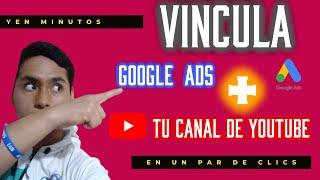 Cómo vincular mi canal de YouTube con Google ads [ACTUALIZADO]