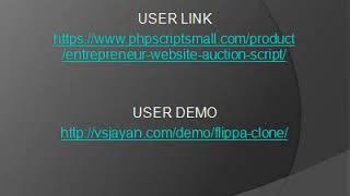 Action Script, Online Auction Script, Auction Script php