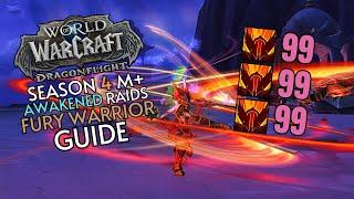 Dragonflight Season 4 FURY WARRIOR Quick Guide - Raid and M+