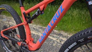 All New Radically Redesigned 2022 Santa Cruz Blur TR  Review & Weight