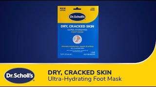 Dr. Scholl’s® | How to Use Dry, Cracked Skin Ultra Hydrating Foot Mask