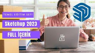 SketchUp 2023 Temel Eğitim Seti Full İçerik