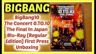 BigBang 0TO10 The Final In Japan Blu-Ray [Regular Edition] Unboxing