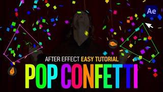 After Effects Double Pop Confetti Party Popper Easy Tutorial