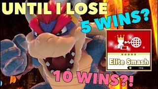 PLAYING UNTIL I LOSE: Bowser Elite Smash