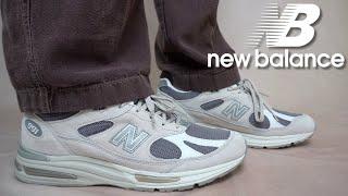 The BEST New Balance model right now? - New Balance 991v2 Light Grey Nimbus Cloud Review & On Feet