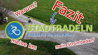 Mein Fazit: StadtRadeln 2024 // Strom, km, ...