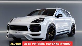 All New 2025 Porsche Cayenne Hybrid Finally Unveiled - The King of Performance SUVs!