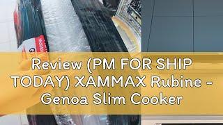 Review (PM FOR SHIP TODAY) XAMMAX Rubine - Genoa Slim Cooker Hood + Hob GENOA60 / GENOA75 / GENOA90