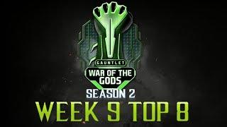 War Of The Gods S2 Week 9 Top 8 - Ft. Honeybee,Semiij, Dragon, Rewind