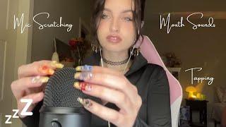 Beebee ASMR Mic Scratching no Cover Compilation | Fast & Aggressive, Mic Tapping, Peace and Chaos