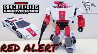 Kingdom RED ALERT! Transformers War for Cybertron Review! Bert The Stormtrooper Reviews!