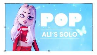 ‘POP’  M/V [Ali’s Solo] | Roblox RH Dance Studio