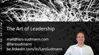 The Art of Leadership - Keynote Speaker Lars Sudmann