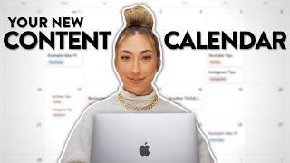 Content Calendar Notion Tutorial + free template  how to use notion for content creators