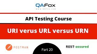 URI versus URL versus URN (API Testing - Part 20)