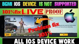 bgmi iphone 6 your device is not supported at tha moment #iphone #problem #fix