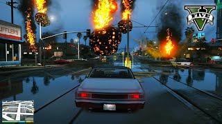 NATURAL DISASTER MOD IN GTA 5 – METEORS EVERYWHERE!