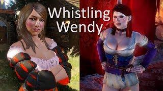 Whistling Wendy Finds Geralt in Novigrad after Vergen Affair (Witcher 2 & 3)